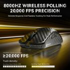 Мишка Attack Shark R11 Ultra, Wireless/Bluetooth, 42000dpi. (PAW3950MAX) 6кн., Phantom Shark (R11ULTRAPS_AS)