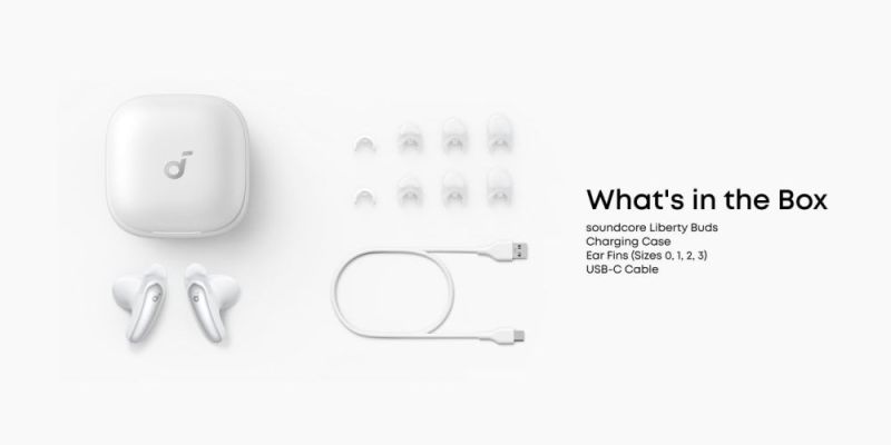 Bluetooth-гарнитура Anker SoundСore Liberty Buds White (D1200G21)