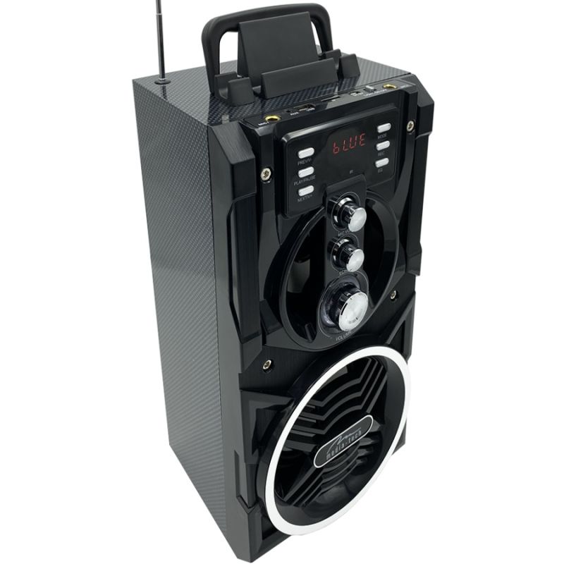 Акустична система 1.0 Media-Tech 18W, Bluetooth/FM/AUX/SD/USB/КАРАОКЕ чорна (MT3150)