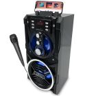 Акустична система 1.0 Media-Tech 18W, Bluetooth/FM/AUX/SD/USB/КАРАОКЕ чорна (MT3150)