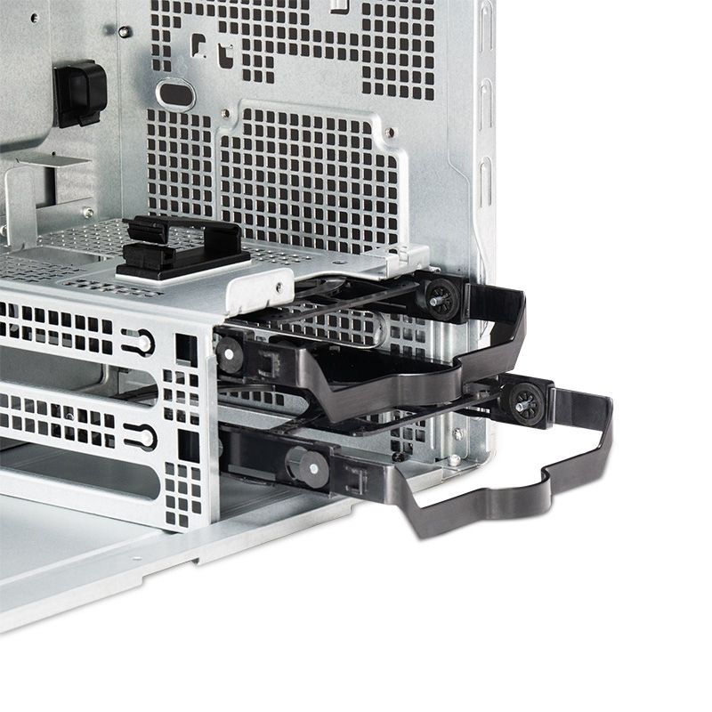 Корпус Chieftec UNI BS-20B-OP, без БЖ, mATX, Black (BS-20B-OP)