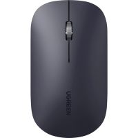 Мишка UGREEN 2.4GHz MU001, бездротова, 4000dpi., 3кн., чорна (90372)