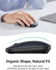 Мишка UGREEN 2.4GHz MU001, бездротова, 4000dpi., 3кн., чорна (90372)