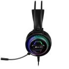 Ігрова гарнітура XTRIKE ME GH-510, USB, статичне RGB, кабель 2м, чорна (GH-510)