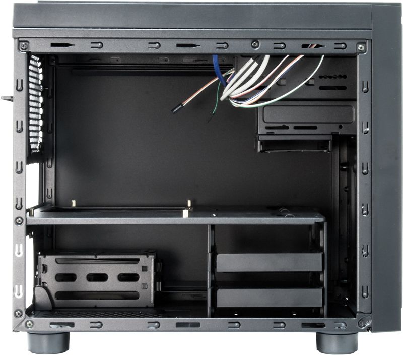 Корпус Chieftec GAMING CUBE CI-01B-OP mATX, без БЖ, Black (CI-01B-OP)
