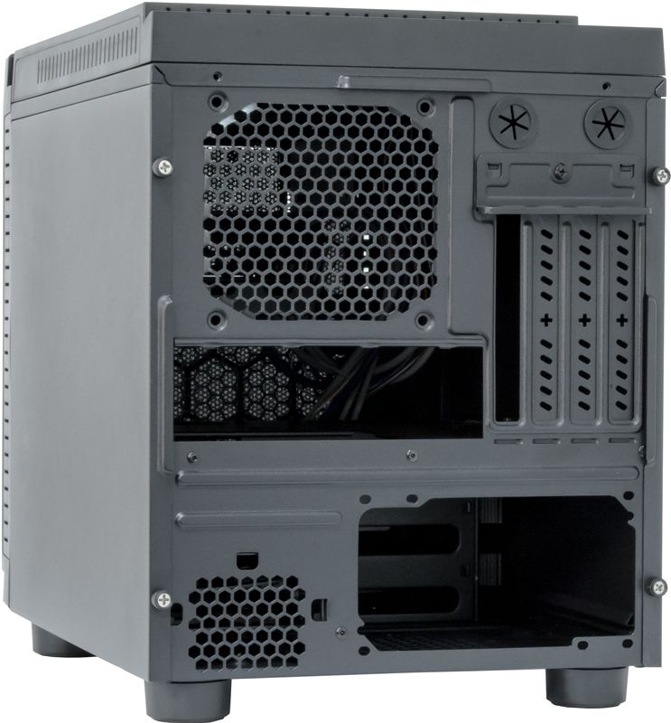 Корпус Chieftec GAMING CUBE CI-01B-OP mATX, без БЖ, Black (CI-01B-OP)