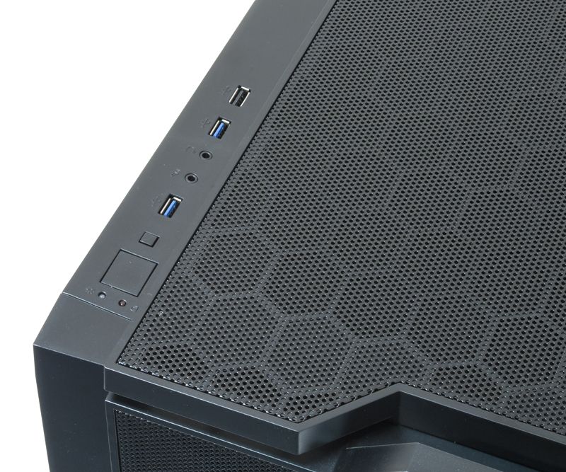 Корпус Chieftec GAMING CUBE CI-01B-OP mATX, без БЖ, Black (CI-01B-OP)
