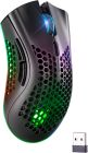 Мишка Defender Warlock GM-709L RGB ігрова, бездротова 2400dpi., 7кн., чорна (52709)