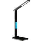 LED лампа настільна Media-Tech LEDITOU MT222K, 4W 6500K, 15W QI з вбудованим WRL, чорна (MT222K)