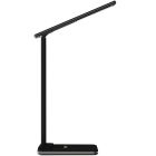 LED лампа настільна Media-Tech LEDITOU MT222K, 4W 6500K, 15W QI з вбудованим WRL, чорна (MT222K)