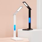 LED лампа настільна Media-Tech LEDITOU MT222K, 4W 6500K, 15W QI з вбудованим WRL, чорна (MT222K)