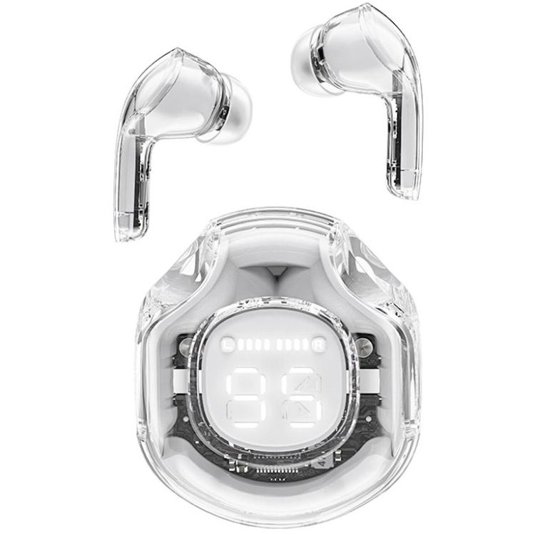 Навушники TWS Acefast T8 white moon (6974316282228)