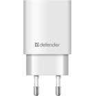 Зарядний пристрій 3xUSB 37W 3.1A білий UPA-31 Defender (83587)