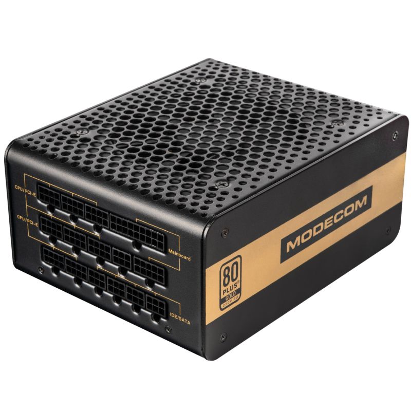 БЖ 850W Modecom VOLCANO 850 GOLD, 120mm, MODULAR, 80+ Gold, Retail Box (ZAS-MC92-SM-850-ATX-VOLCA)