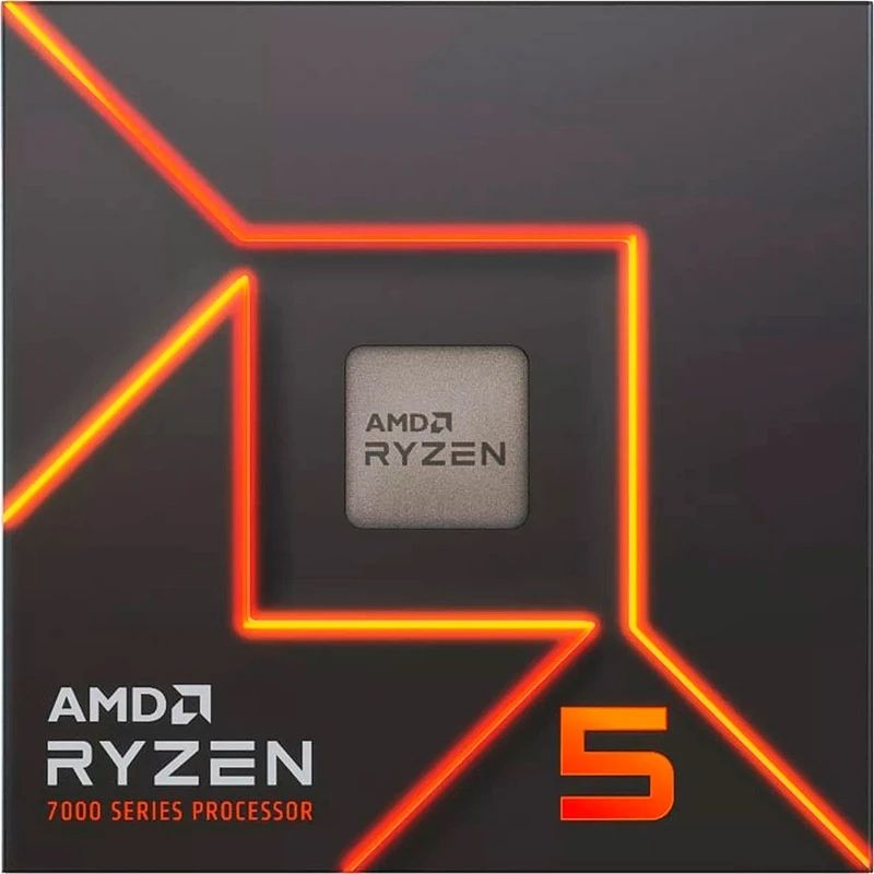 AMD Ryzen 5 6C/12T 7600 (3.8/5.1GHz Boost,38MB,65W,AM5,Wraith Stealth cooler) box (100-100001015BOX)