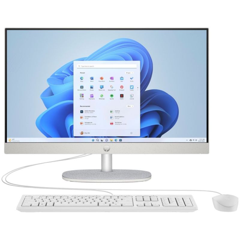 Моноблок HP AiO 24-cr1006ua Shell White (D3SB2EA)