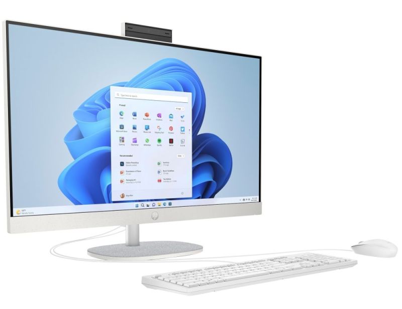 Моноблок HP All-in-One 27-cr0034ua Shell White (D3SB3EA)