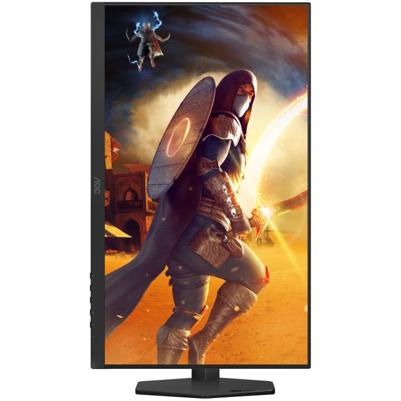 TFT 27" AOC Q27G4ZR, QHD, Fast IPS, 240Hz, 0,3ms, 2xHDMI, DP, HAS, Pivot, кол., чорно-червоний (Q27G4ZR)