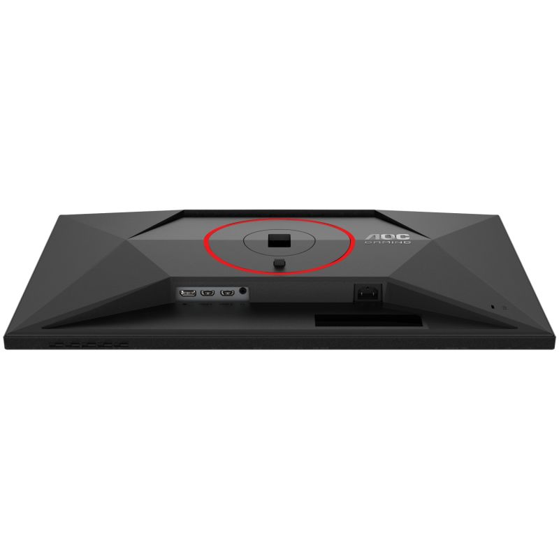 TFT 27" AOC Q27G4ZR, QHD, Fast IPS, 240Hz, 0,3ms, 2xHDMI, DP, HAS, Pivot, кол., чорно-червоний (Q27G4ZR)