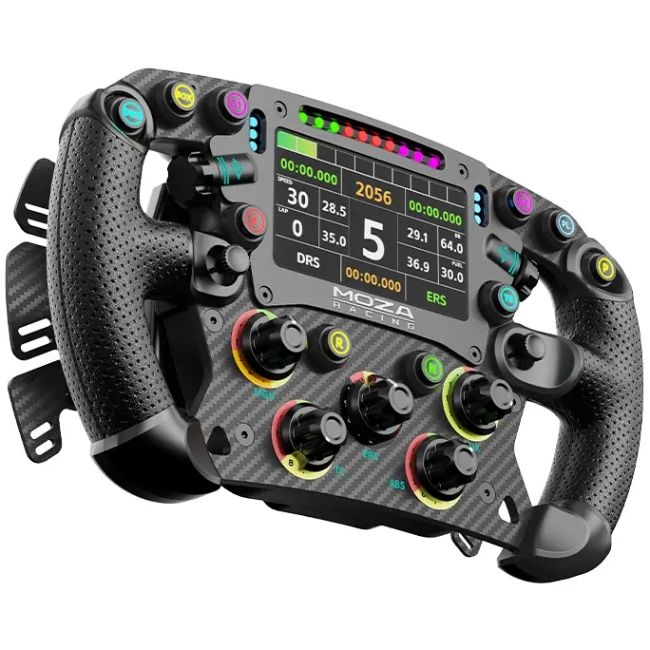 Кермо MOZA Racing FSR V2 Formula for PC, 28cм., 10кн., RGB (RS068_Moza)