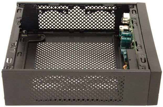 Корпус Chieftec COMPACT IX-03B-OP miniITX, без БЖ, SLIM FF (IX-03B-OP)