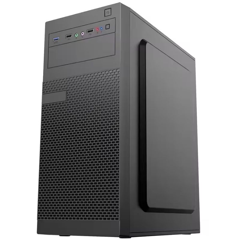 Корпус Casecom GN-3204 500W-120mm USB 3.0 ATX, Black (GN-3204-500)