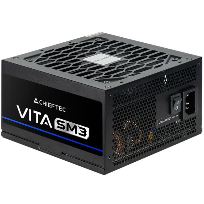 БЖ 750W Chieftec VITA SM3 BPX-750-C ATX 3.1 120mm, 80+ Bronze, Semi modular, Retail (BPX-750-C)