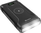 УМБ Sandberg 76800mAh Survivor DC91W PD100W,2xUSB-С+USB-A18W,Cigar Lighter120W,QI-15W,PowerThru (421-15)