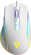 Мишка  Modecom Veles Volcano, ігрова, 12800dpi., 8кн.,RGB, біла (M-MC-VELES-200)