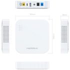 ДБЖ Marsriva DC Router UPS KP4 3xDC+USB+USB-C OUT, 5V/9V/12V 18W 10000 mAh (36Wh) Li-Ion (KP4_MARSRIVA)
