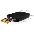 Фотопринтер портативний HP Sprocket Black (2"x3",313x400dpi,Zink, 64MB,Bluetooth, колір чорний) (HPISPB)