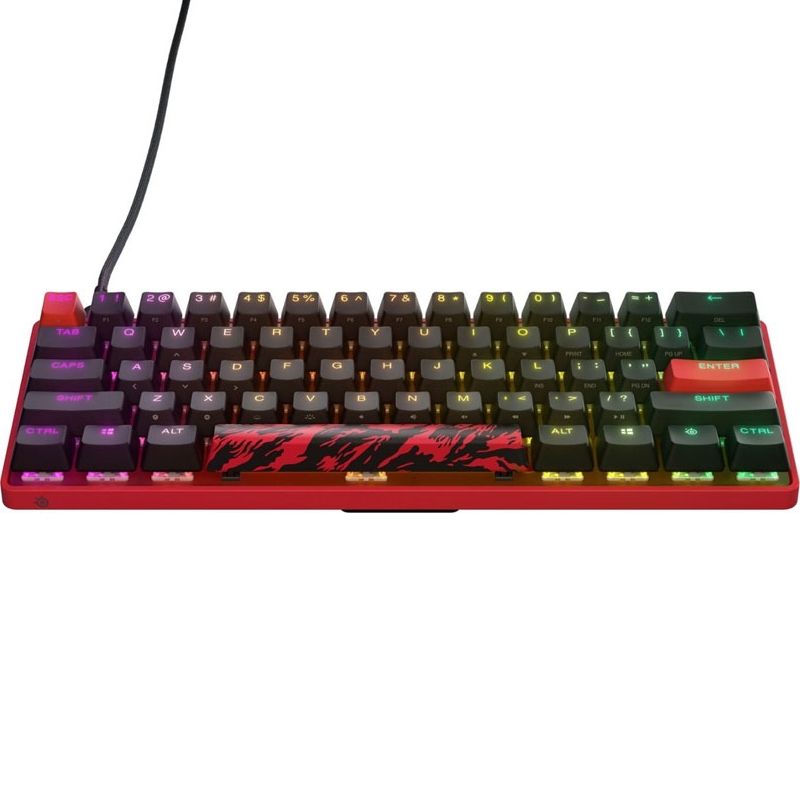Клавіатура ігрова оптична SteelSeries Apex 9 TKL UA OptiPoint Mini Faze Clan (64853)