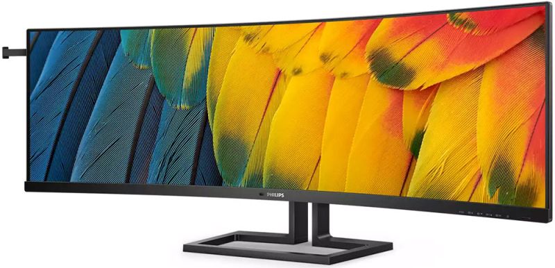 TFT 44,5" Philips 45B1U6900C, Dual QHD, VA, вигн., 2xHDMI, DP, USB-C, RJ-45, USB-hub, HAS, кол (45B1U6900C/00)