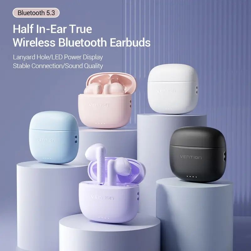 Навушники TWS Vention Elf Earbuds E03 Blue (NBHS0)