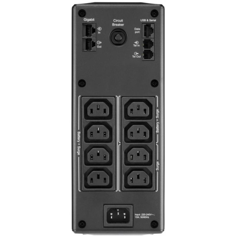 ДБЖ APC Back UPS Pro BR1300VA, Sinewave,8 Outlets, AVR, LCD interface (BR1300MI)