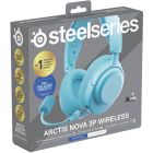 Ігрова гарнітура SteelSeries Arctis Nova 3P Wireless MultiPlatform Aqua (61688)