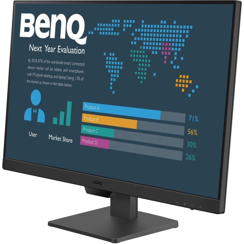 TFT 27" BenQ BL2790, IPS, 100Гц, 2хHDMI, DP, колонки, чорний (9H.LM6LB.QBE)