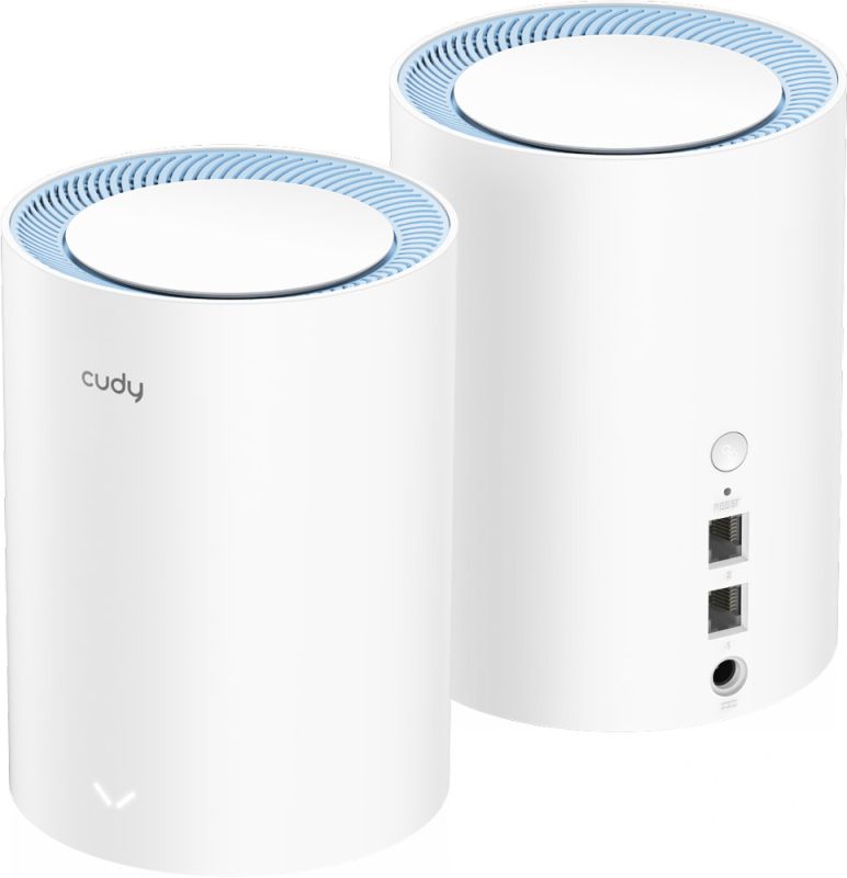 Система WiFi Cudy M1200(2-pack), AC1200 Wi-Fi Mesh Solution (M1200(2-PACK))