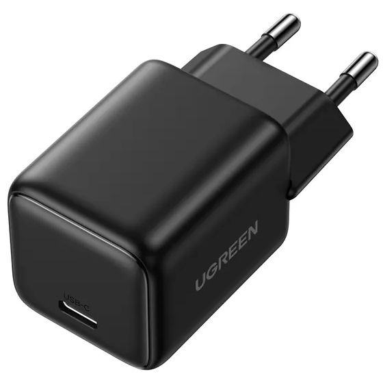Зарядний пристрій 1xUSB 20W (USB-C) PD GaN Tech X512 Чорний Ugreen (55553)