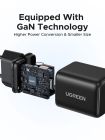 Зарядний пристрій 1xUSB 20W (USB-C) PD GaN Tech X512 Чорний Ugreen (55553)