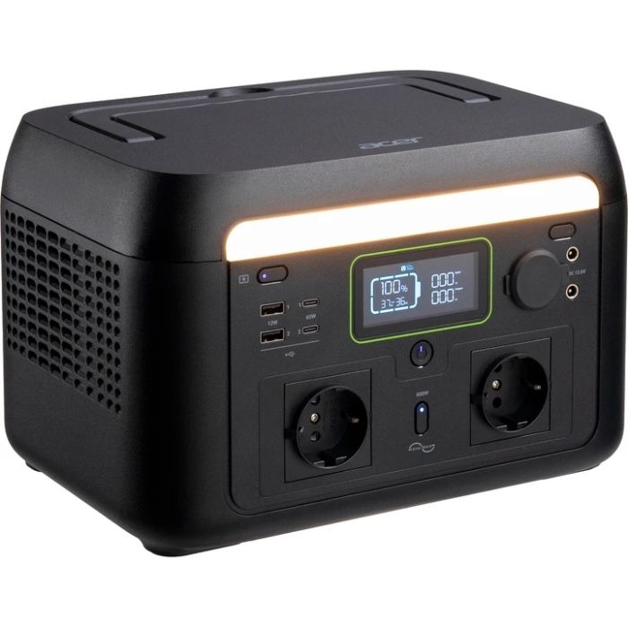 Зарядна станція Acer APS311 600Вт (512Вт/г) AC MPPT LiFePo4 UPS, PD 65W (APS311)