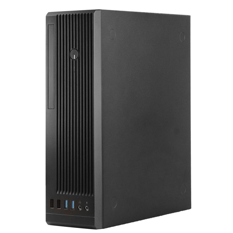 Корпус Chieftec UNI BE-10B-300 mATX , БЖ 300W, SLIM FF (BE-10B-300)