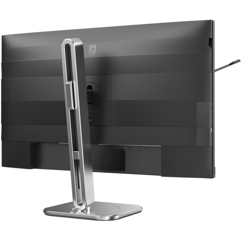 TFT 27" Philips 27B2N4500, QHD IPS,120Hz, 2xHDMI, DP, USB-hub, HAS, Pivot, кол., темно-сірий (27B2N4500/00)