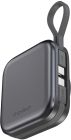 УМБ Choetech Magnetic Wireless 10000mAh 22,5W PD USB-A,USB-C,build USB-C,Apple Watch charger (B697C-BKGY)