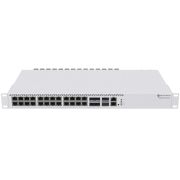 Комутатор Mikrotik CRS326-4C+20G+2Q+RM, 1x10/100 , 20x2.5G, 4xCombo 10G Ethernet/SFP+, 2x40G QSFP+, (CRS326-4C+20G+2Q+RM)