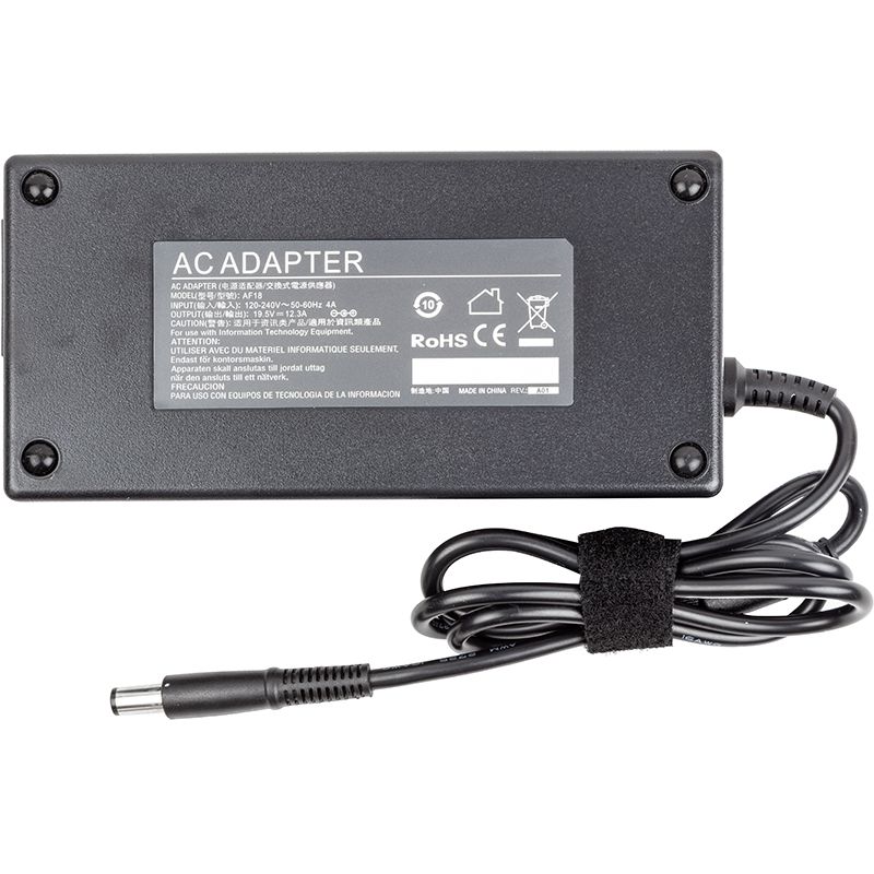 Блок питания для ноутбуков PowerPlant DELL 220V, 19.5V 240W 12.3A (7.4*5.0)