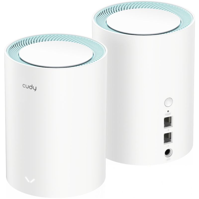 Система WiFi Cudy M1300(2-pack), AC1200 Wi-Fi Gigabit Mesh Solution (M1300(2-pack))