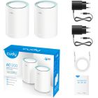 Система WiFi Cudy M1300(2-pack), AC1200 Wi-Fi Gigabit Mesh Solution (M1300(2-pack))