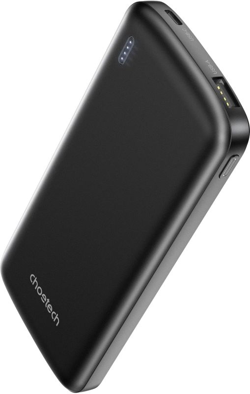УМБ Choetech 10000mAh 12W USB-A,USB-C чорна (B850-ACBK)