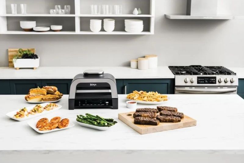 Гриль Ninja Foodi MAX Air Grill & Air Fryer с Сooking probe (DG551EU)